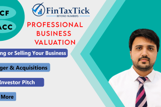 do your business valuation through wacc and dcf method