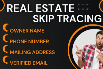 do skip tracing for real estate leads services in bulk