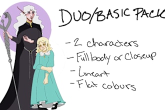 draw your fantasy characters for dnd