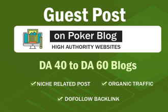 guest post on da40 to da60 poker and games blogs