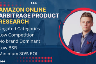 do amazon online arbitrage winning product research