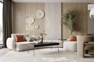 create 3d interior rendering