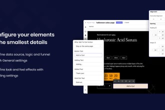 design attractive shopify landing page with shogun gempage pagefly zipify