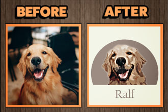 convert your pet into digital art