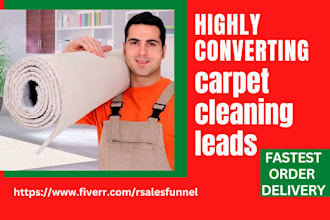 carpet cleaning leads commercial cleaning leads house cleaning leads