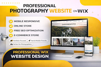 design wix studio photography website wix redesign wix ecommerce wix expert