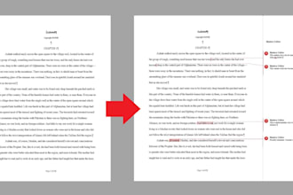 edit your fiction or nonfiction book manuscript
