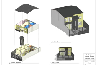 do your architecture 3d models using revit