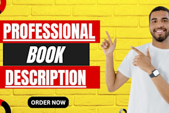 write a bestselling book description
