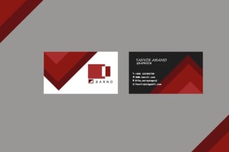 draw a unique business card or advertising or greeting card