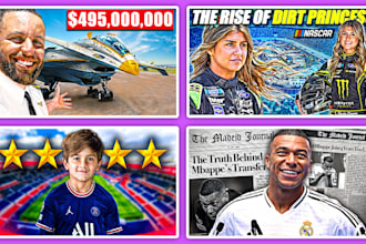 design sports youtube thumbnails