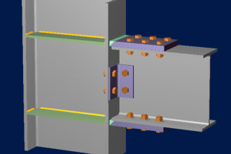 do structural design of steel connections