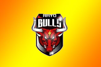 design a management chicago bulls mascot logo bonus free editable file