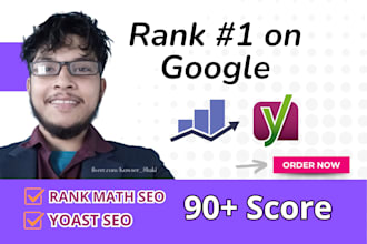 do advance on page SEO optimization of wordpress shopify wix squarespace or etsy