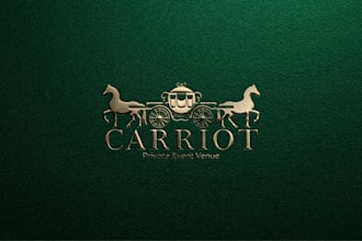 create minimal luxury logo