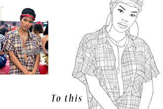 turn your image or photo into line art for coloring book