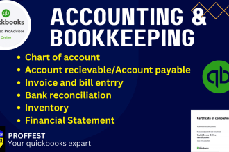 manage accounting and bookkeeping in quickbooks online