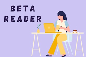 beta read your fiction manuscript in any genre