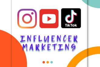 create instagram and tiktok influencer list for influencer marketing