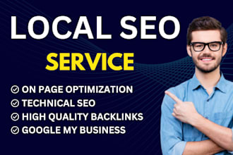 do local SEO service, google my business listing for top ranking