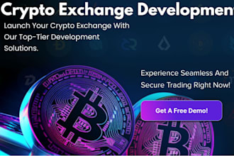 design and develop crypto exchange platform