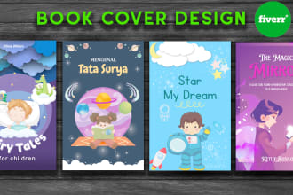 design amazon KDP book cover, fix design, notebook interior