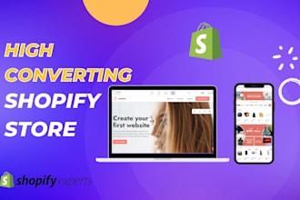 build unique one product store or dropshipping store
