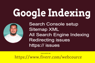 do SEO google search console indexing