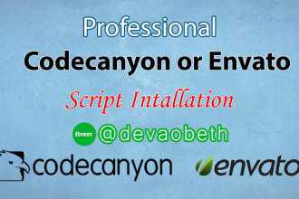 install and setup codecanyon PHP script on your server