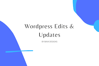 customize your wordpress website