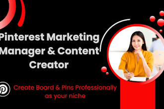 be your pinterest marketing manager and content creator