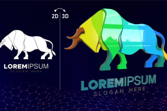 convert your 2d file into a 3d model, stl, obj, and fbx file