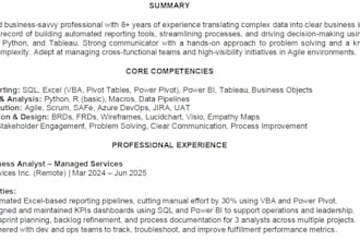 write a professional ats optimized resume