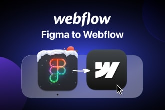 convert figma to webflow responsive website design