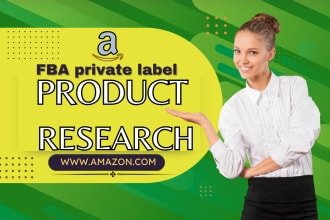 do amazon fba product research for private label and product hunting