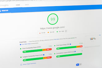 increase your website speed for google and gtmatrix