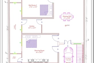 draw house floor layout design