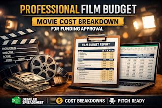 create a professional film budget