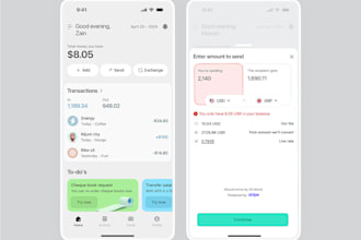 build fintech app, wallet app, nfc payment app, neobank app, money transfer app