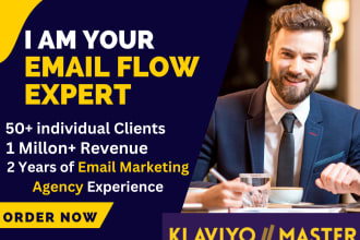 setup pro ecommerce email marketing flows in klaviyo