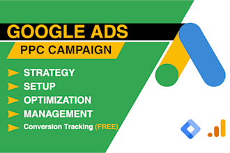 set up, manage, and optimize google ads PPC campaign