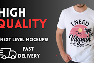create tshirt, hoodie, sweatshirt mockups