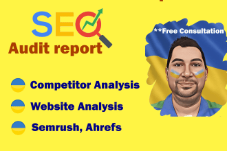 do website SEO audit report, advanced keyword research
