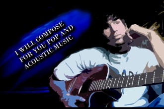 compose for you pop and acoustic guitar music