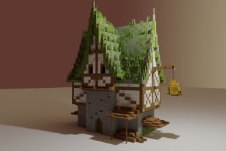 design and build unique structures in minecraft