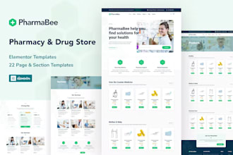 create your custom pharmacy, medical website or desktop app