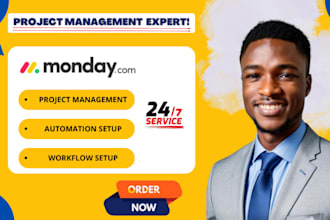 setup and optimize monday CRM, asana, clickup, trello for project management