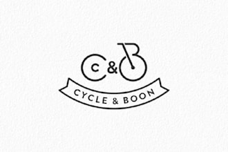 design excellent amazing cycle and boon logo