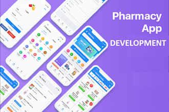 develop medical delivery app, hospital, fitness, pharmacy, healthcare app