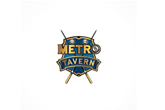 design attractive cute metro tavern logo